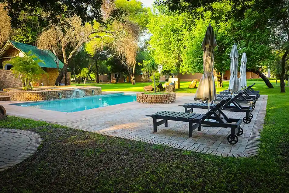 Fotografías del lodge exclusivo en el delta del Okavango.